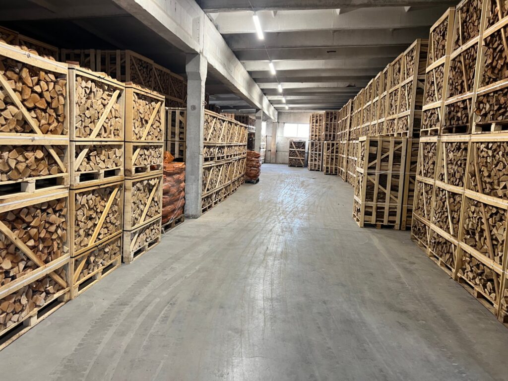 Firewood warehouse