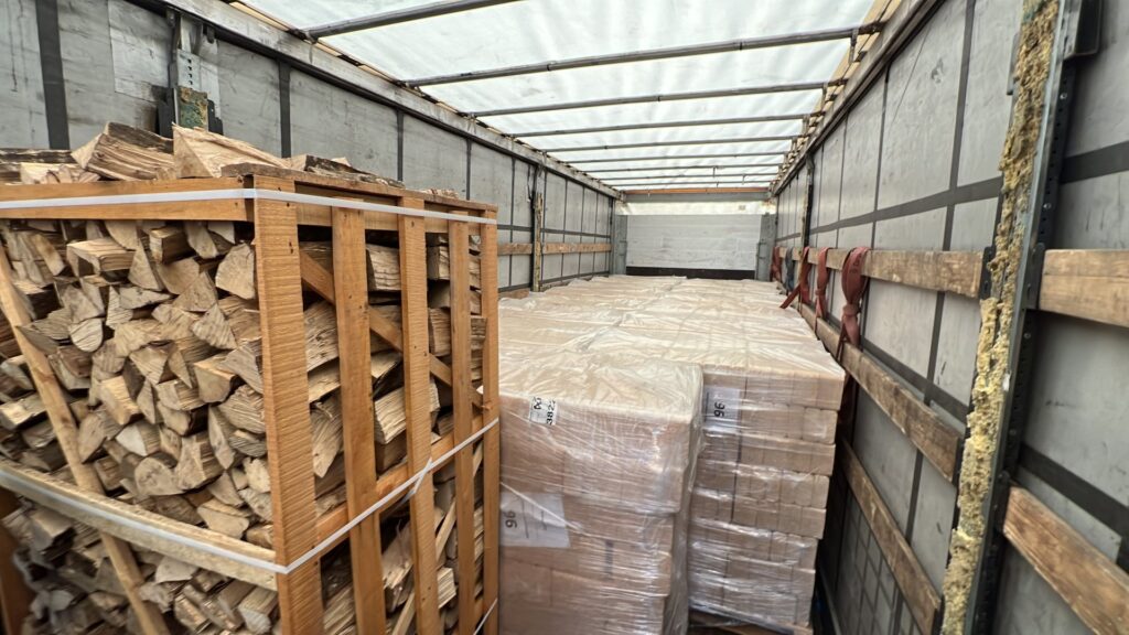 Loading a truck